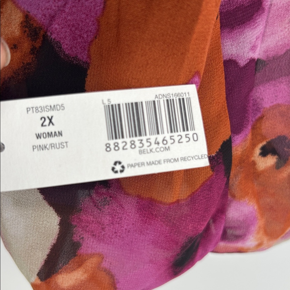 Liz Claiborne & New Directions Spring Bundle Women's Size 2X NWT Floral Design - Picture 8 of 10